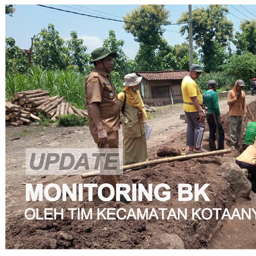 Tim Monitoring  Kecamatan Gelar Pemantauan Progres Pembangunan BK Desa Tambakukir